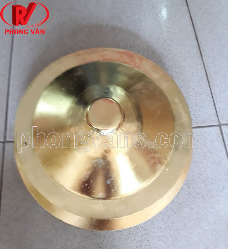 Nạo bạt 30cm vàng cho đội trống kèn
