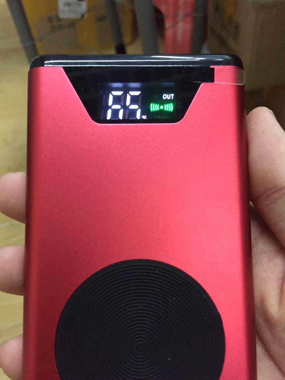 Sạc dự phòng Qi 14000mah Power không dây