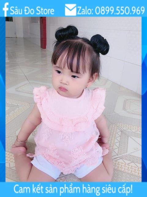 Búi Mini Siêu Đáng Yêu Cho Bé