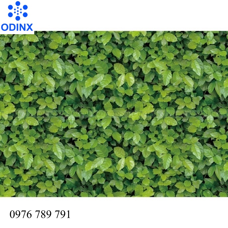 CUỘN 10M GIẤY DÁN TƯỜNG (decal cuộn) MÃ THẢM LÁ 3D