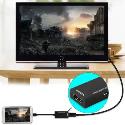 HDMI Micro USB 2.0 MHL To HDMI Cable HD 1080P For Samsung Xiaomi Android Phone HDMI Female Converter Adapter For TV Display