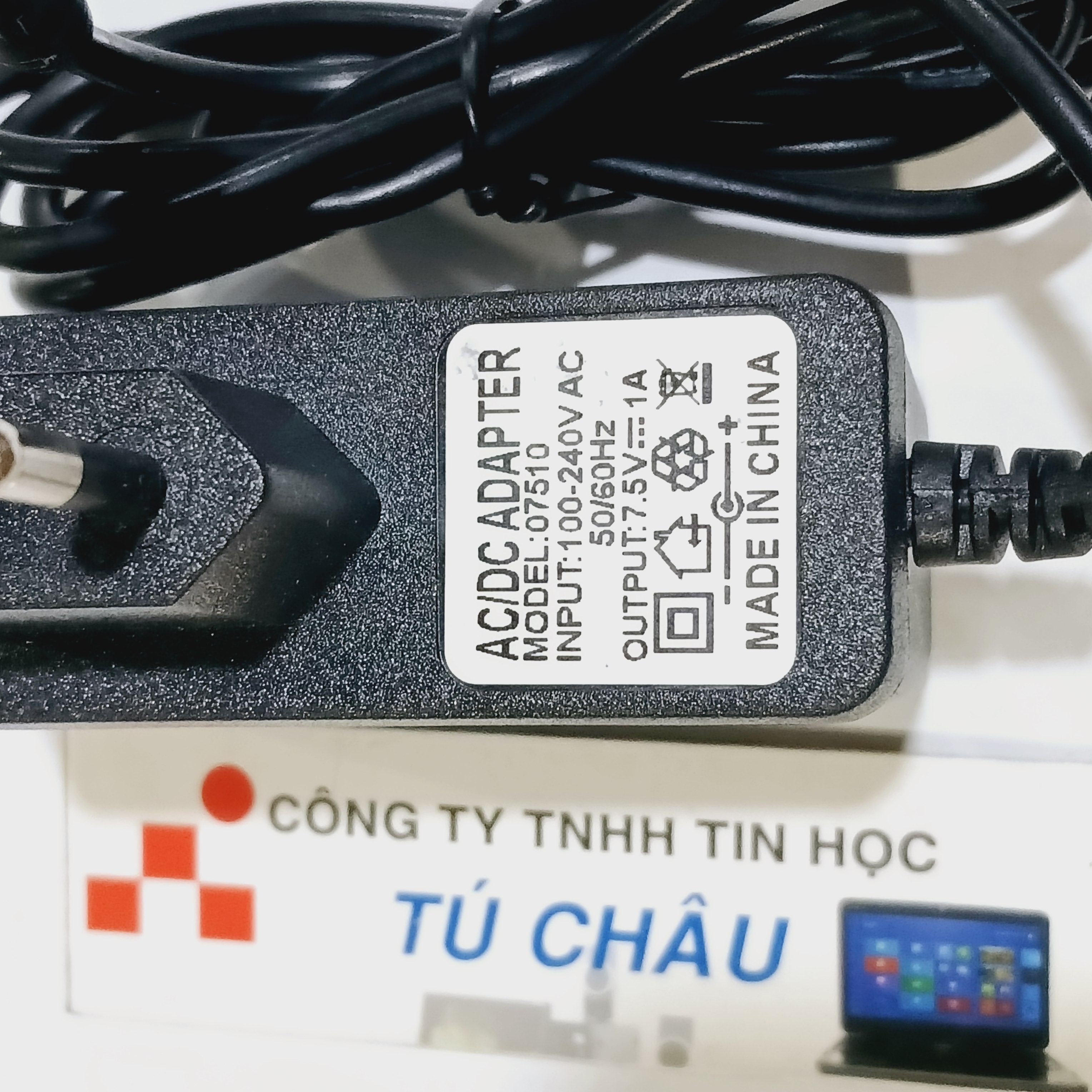 Adapter DC 7.5V - 1A  /  7.5V - 2A  / 7.5V - 3A ( Đầu cắm 5.5mm x 2.1mm)