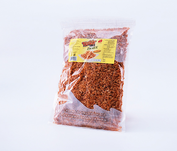 Tép sấy damex tẩm vị ăn liền 500g