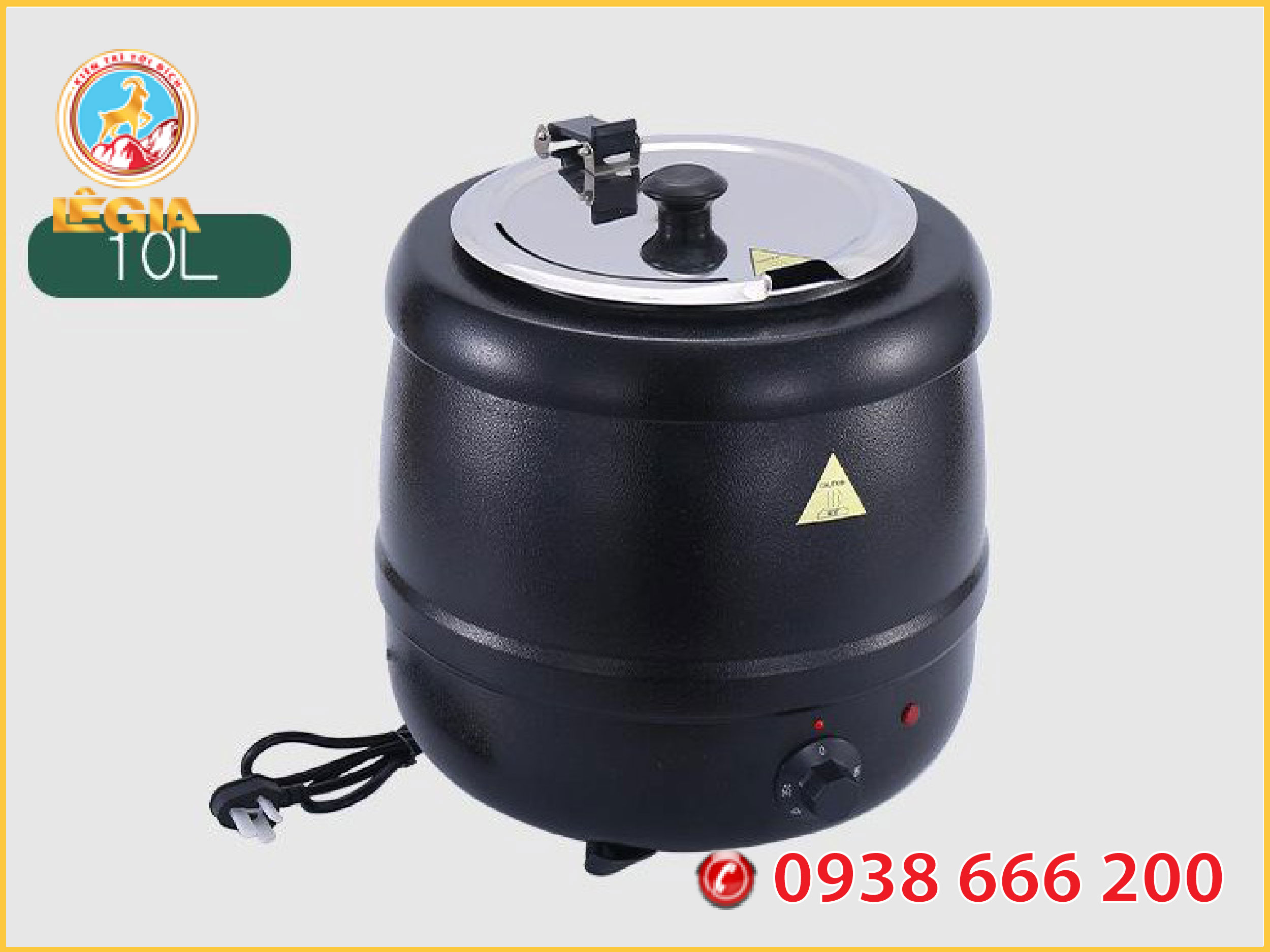 NỒI Ủ TRÂN CHÂU VỎ GANG 10L