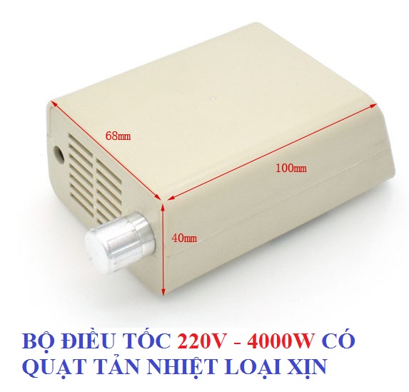 Mô-đun Điều Khiển Tốc Độ Đèn Động Cơ 4000W 220V AC SCR, Bộ Điều Chỉnh Điện Áp, Bộ Điều Chỉnh Nhiệt