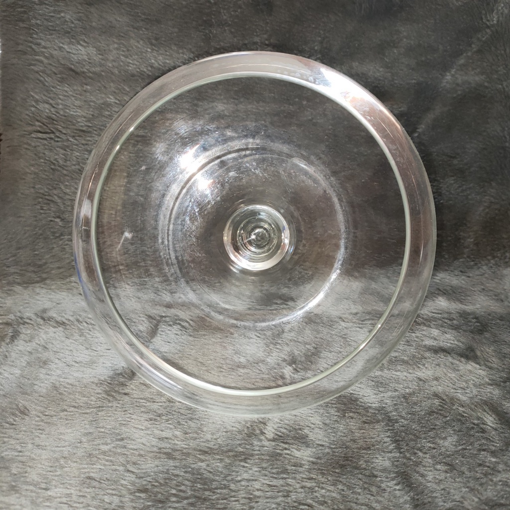 Chậu Thủy Tinh,Bát Tụ Thuỷ 19cm (thả hoa sen, tắm phật, .....) - thờ cúng