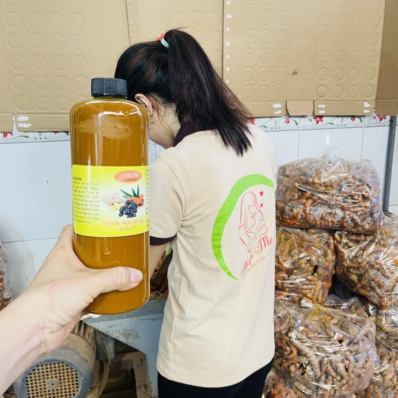 CỐT GỪNG NGHỆ HẠT GẤC HẠ THỔ (BODY) 1 LÍT HANDMADE