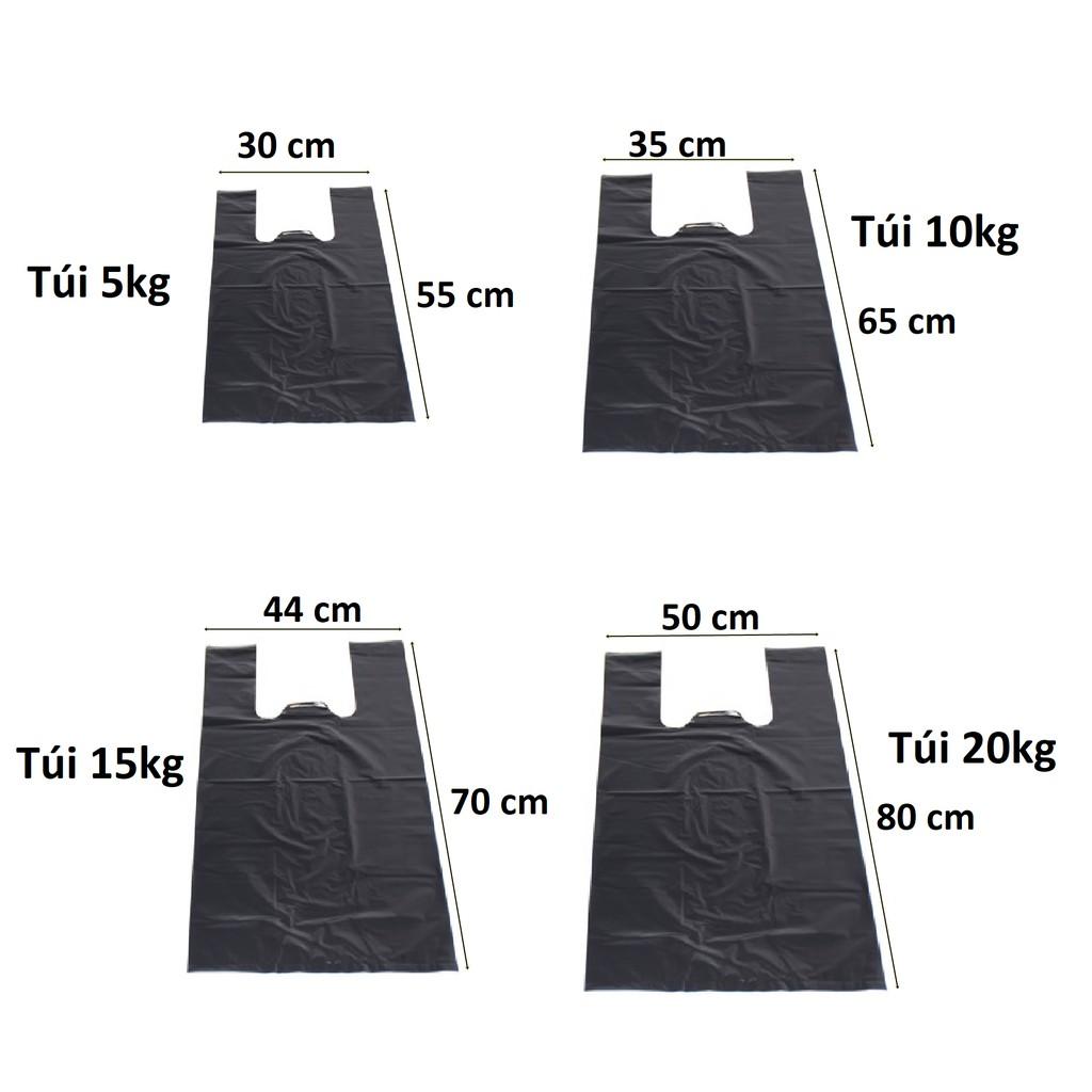 1kg túi nilon đen loại 5kg