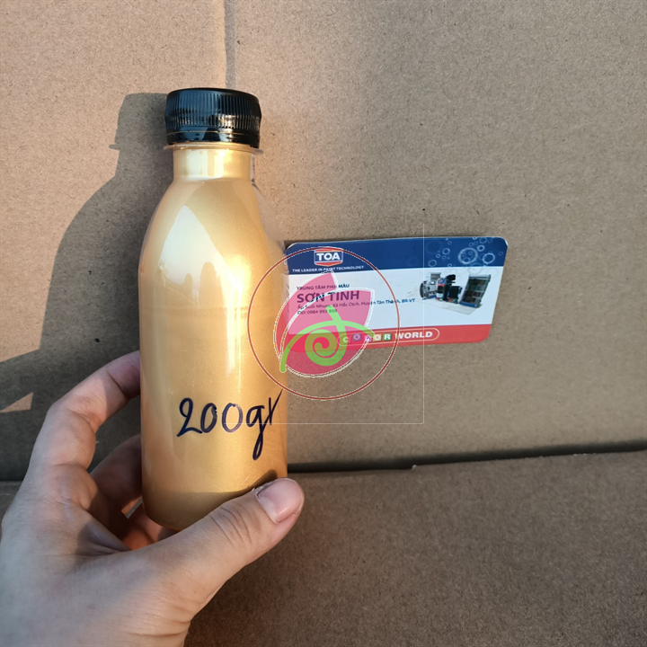Sơn nhũ vàng Thái Lan ATM 666 (50g, 100gr)