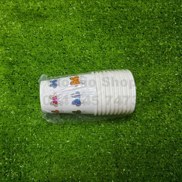 Ly Giấy In Hình Vui Nhộn Cho Bé - 10 Cái