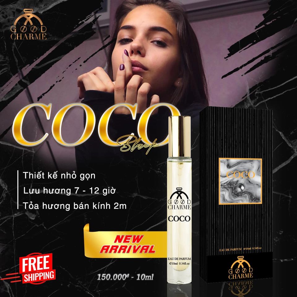 Nước hoa coco đen 10ml