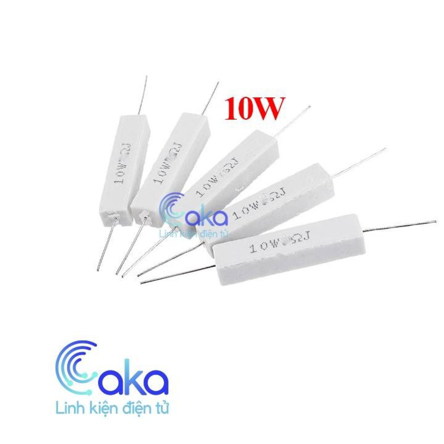 Điện trở 10w 2.2r 4.7r 6.8r 10r 22r 47r 100r chất lượng