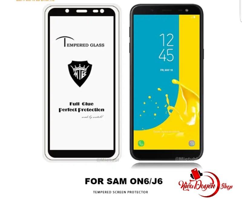 Samsung Galaxy J6 2018 Dán cường lực 5D full màn hình