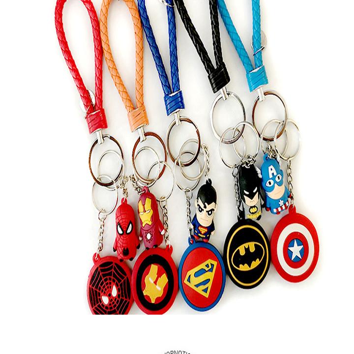 Móc chìa khóa siêu anh hùng Chibi cực chất - Spiderman