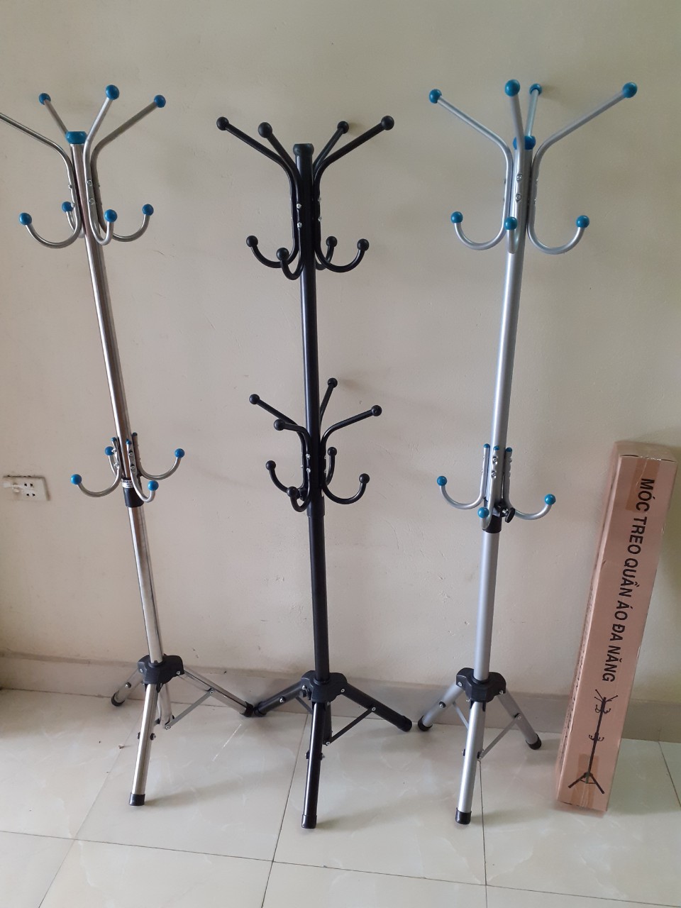 CÂY TREO QUẦN ÁO ĐA NĂNG (HÀNG DÀY)