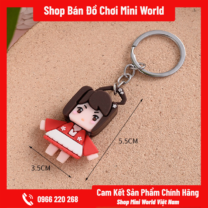 Móc Khóa Mini World Cực Đẹp