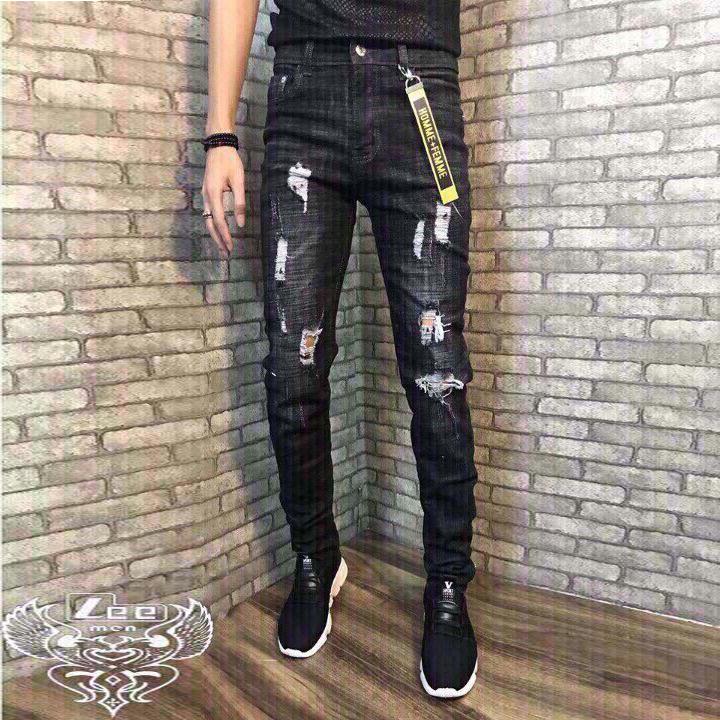 Quần Jeans Nam Rách Cực Chất