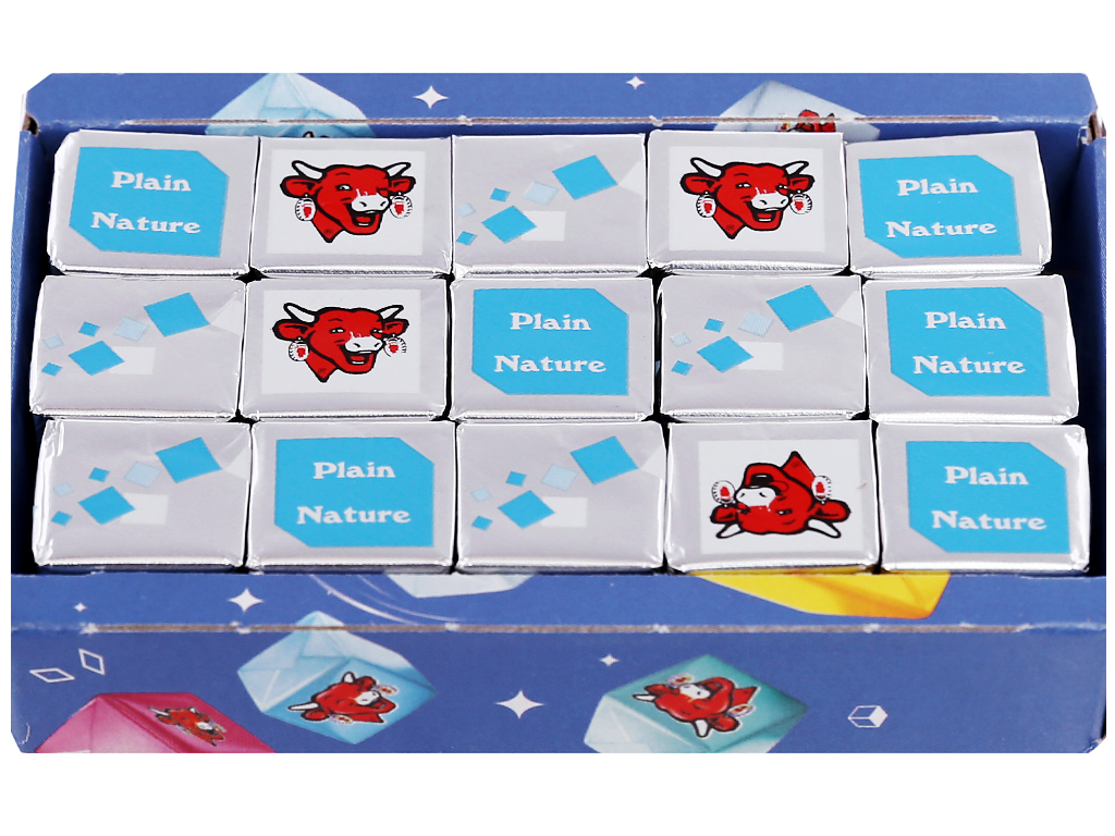 [Siêu thị WinMart] - Phô mai vuông Belcube vị sữa gói 78g