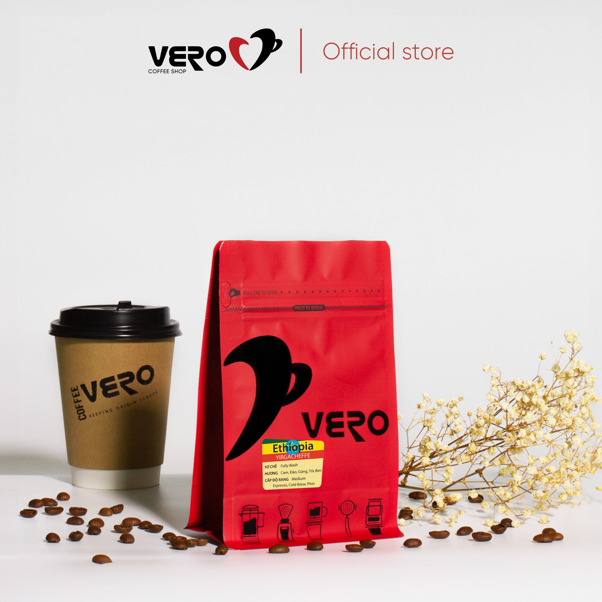 Cà Phê Vero Ethiopia Yirgacheffe