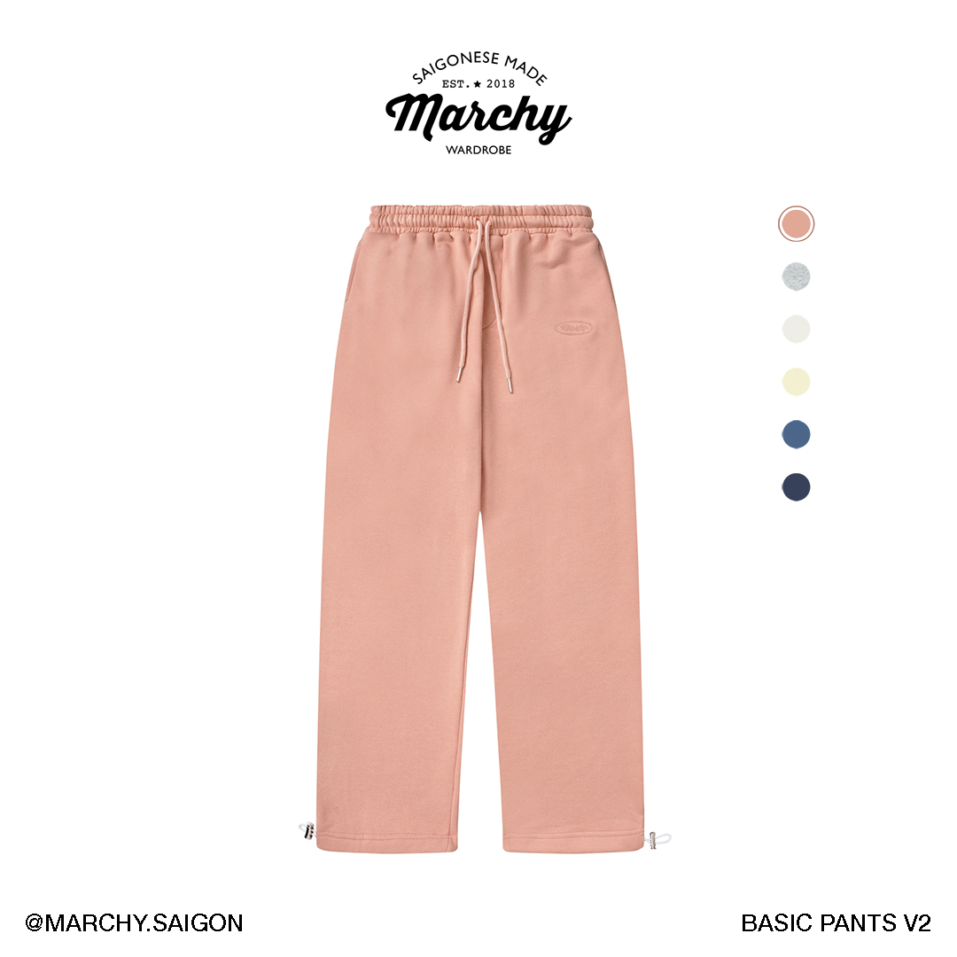 [Nhập LazSoHot2- giảm 20% đơn 199k|MARCHY - Basic Pants V2 - Quần Ống Suông