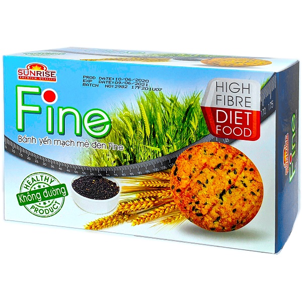 BÁNH ĂN KIÊNG YẾN MẠCH MÈ ĐEN
