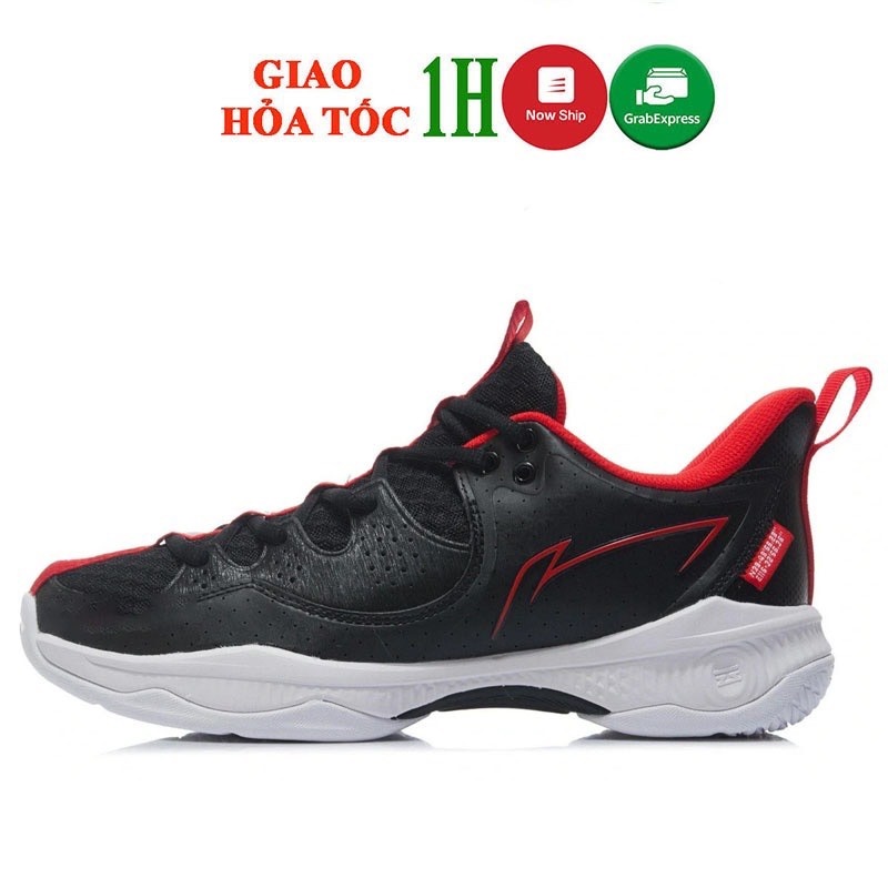 Giày cầu lông Lining nam AYZS016-2 Trắng Chính hãng