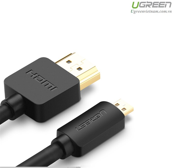 Cáp Micro HDMI to HDMI dài 1,5m  Ugreen 30102 cao cấp