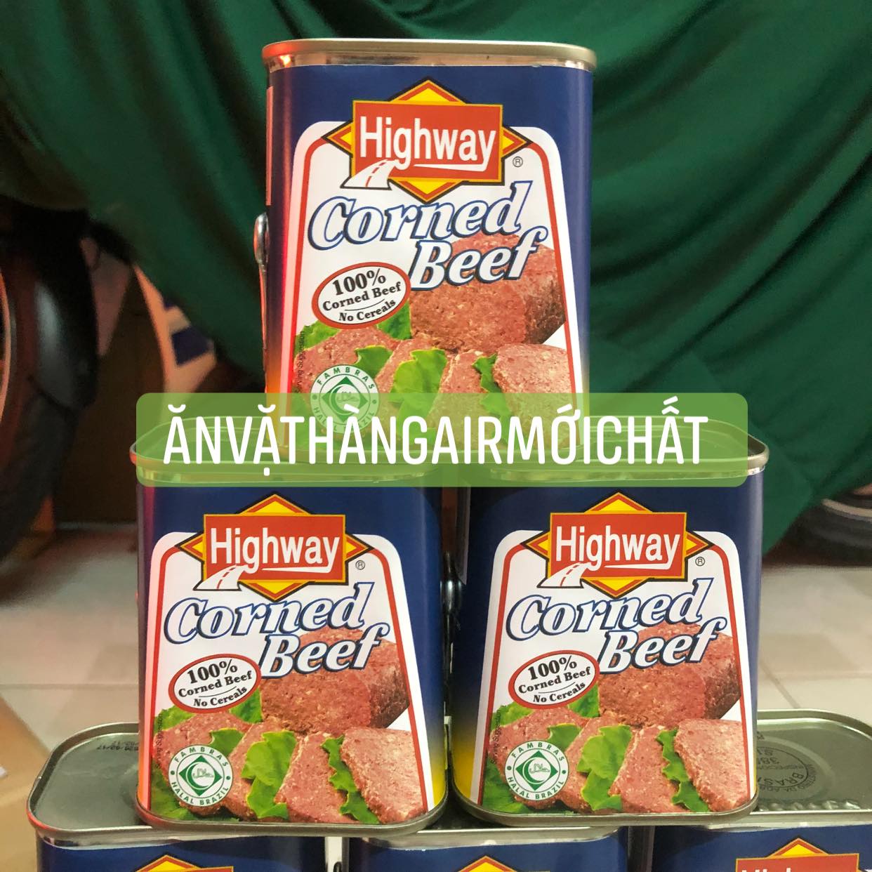 [New Date 01/2030]Thịt Bò Hầm Highway Corned Beef Hộp 340 gram