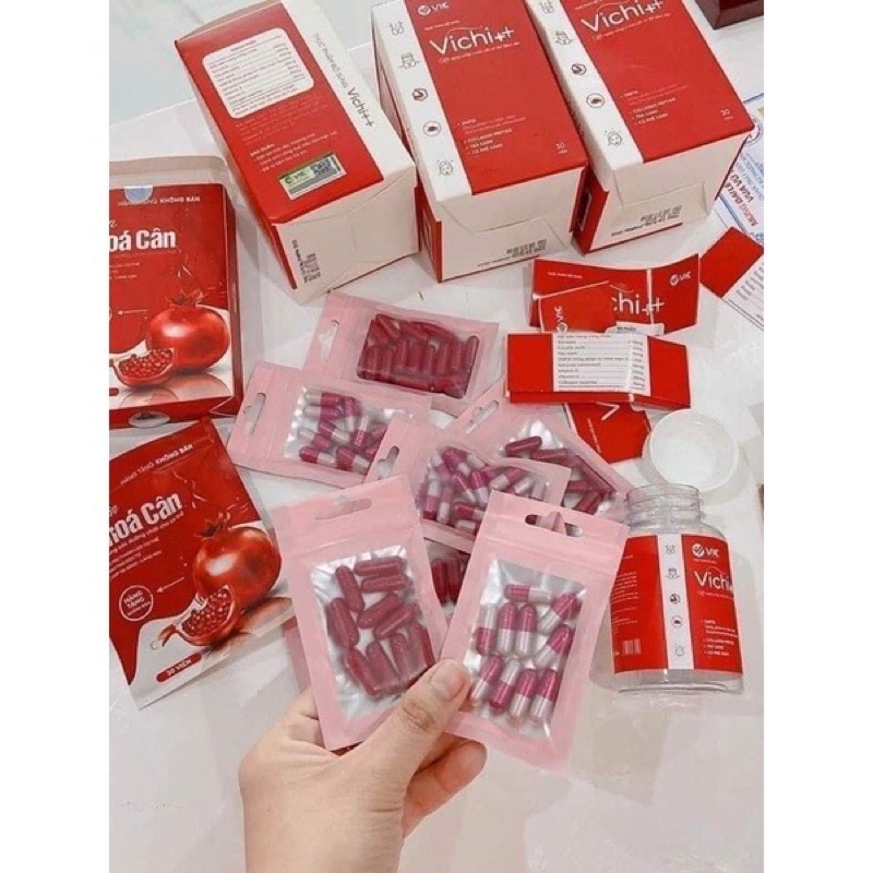 [Liệu trình 15 ngày] Giảm cân Vichi+ Tặng kèm 15v Khoá Cân
