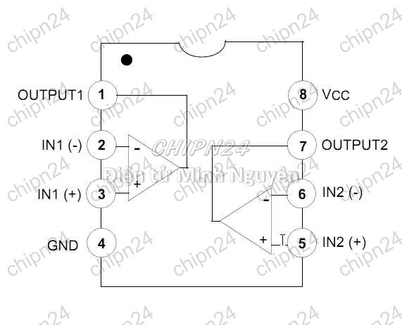 [3 con] (ST) IC Dán LM2903 SOP-8 Hàng Tốt (SMD) (LM2903DR 2903) - HH003311