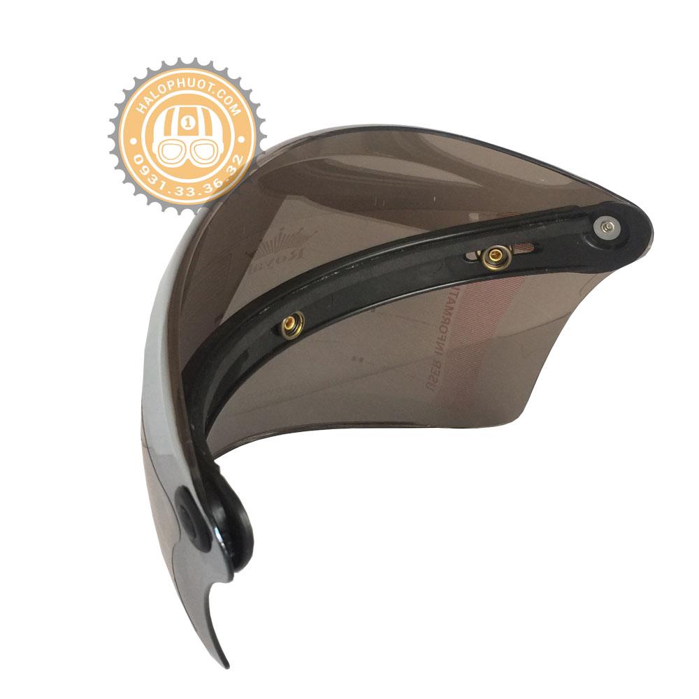 Kính Flat Royal cho nón bảo hiểm 3/4 (Tráng Gương)