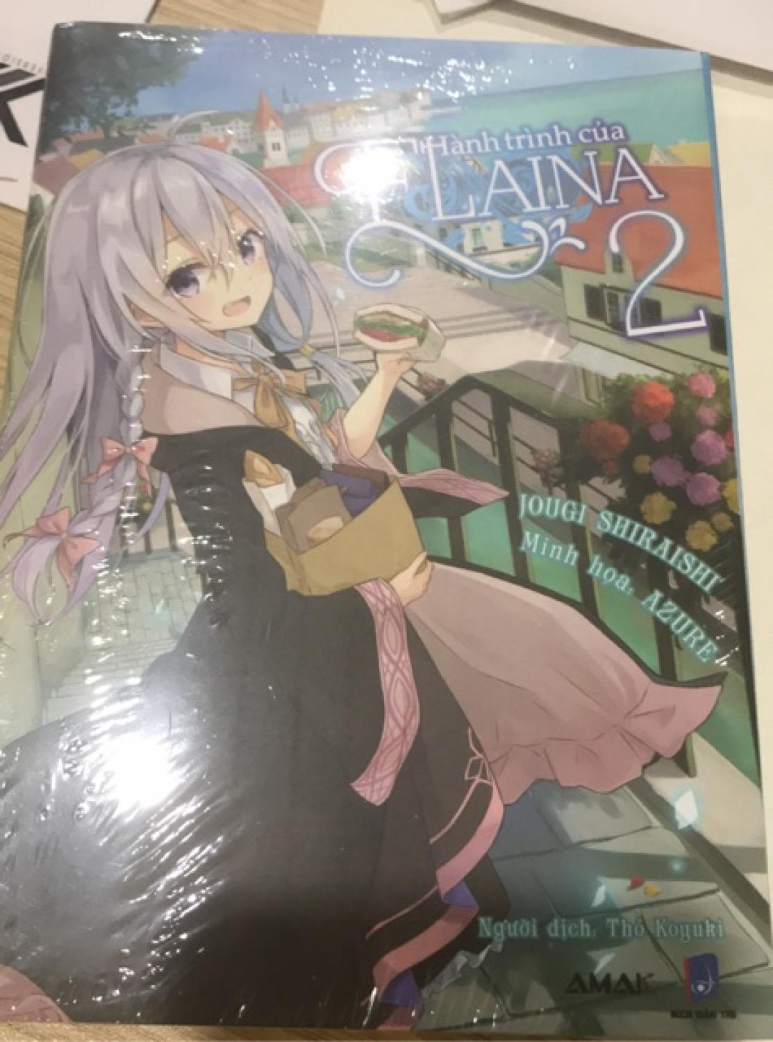 Sách Hành trình của Elaina - Tập 2 - Light Novel - AMAK