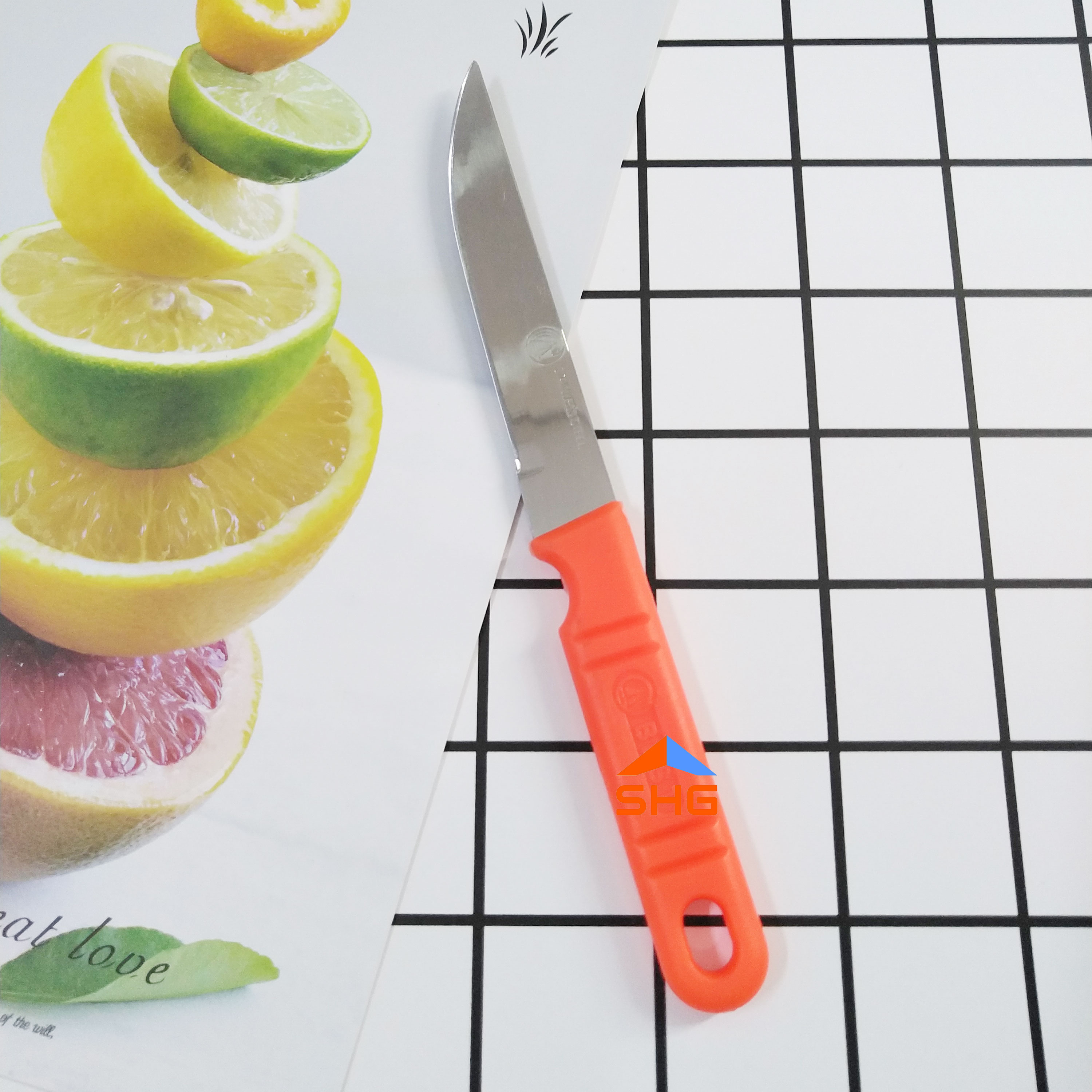 [HCM]( F MART GIÁ SỈ) DAO THÁI LAN CÁN CAM CẮT GỌT TRÁI CÂY