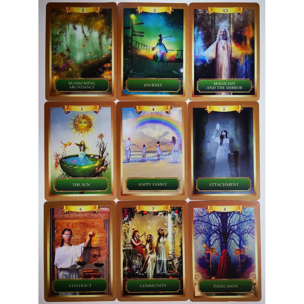 Bộ Bài Tarot Energy Oracle Cards 53 Lá Bài