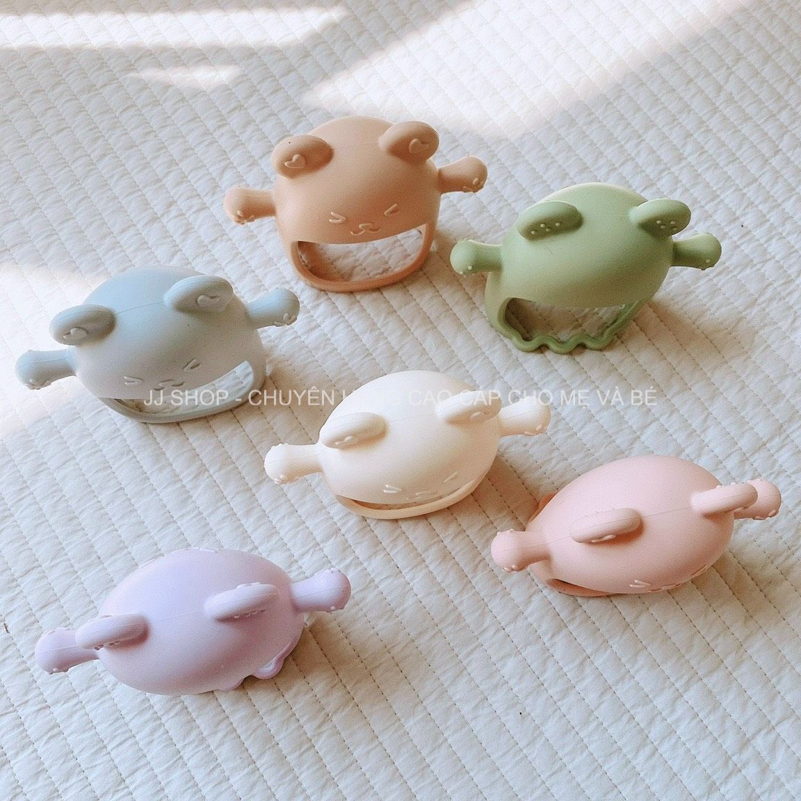 Gặm Nướu Eco Silicone BARROT Cho Bé < Kèm Hộp Đựng >