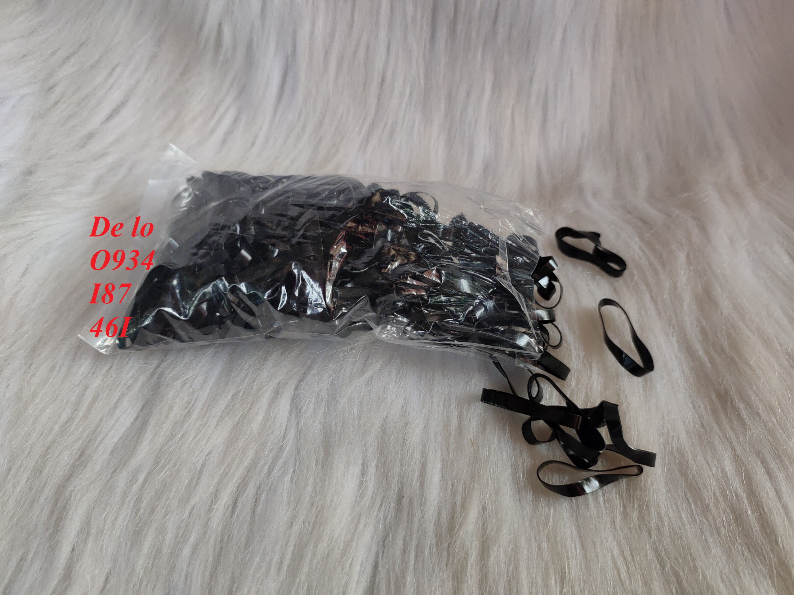 20gram Thun cột tóc màu đen