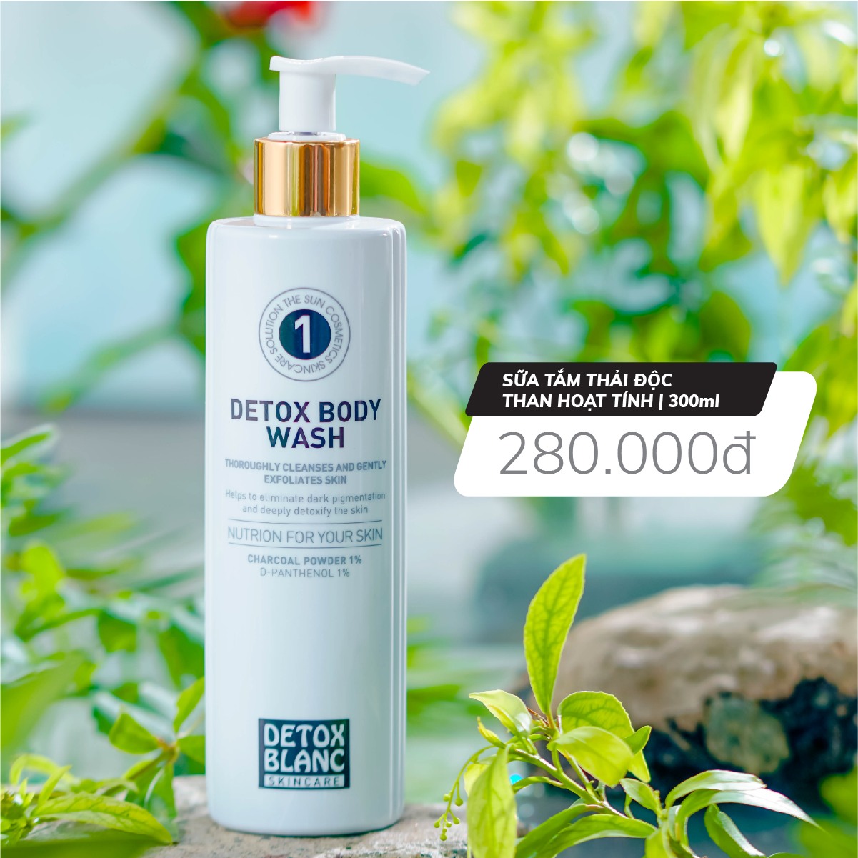 SỮA TẮM TRẮNG THẢI ĐỘC DA BODY DETOXBLANC
