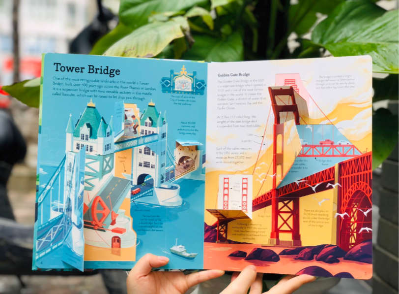 Sách-Anh:  See inside Bridges, Towers Tunnels