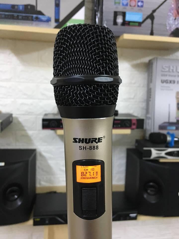 Micro karaoke không dây Shure SH888