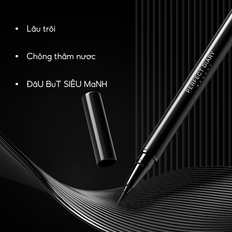 Bút Kẻ Mắt Perfect Diary Slim Long Lasting Liquid Eyeliner 4.5G
