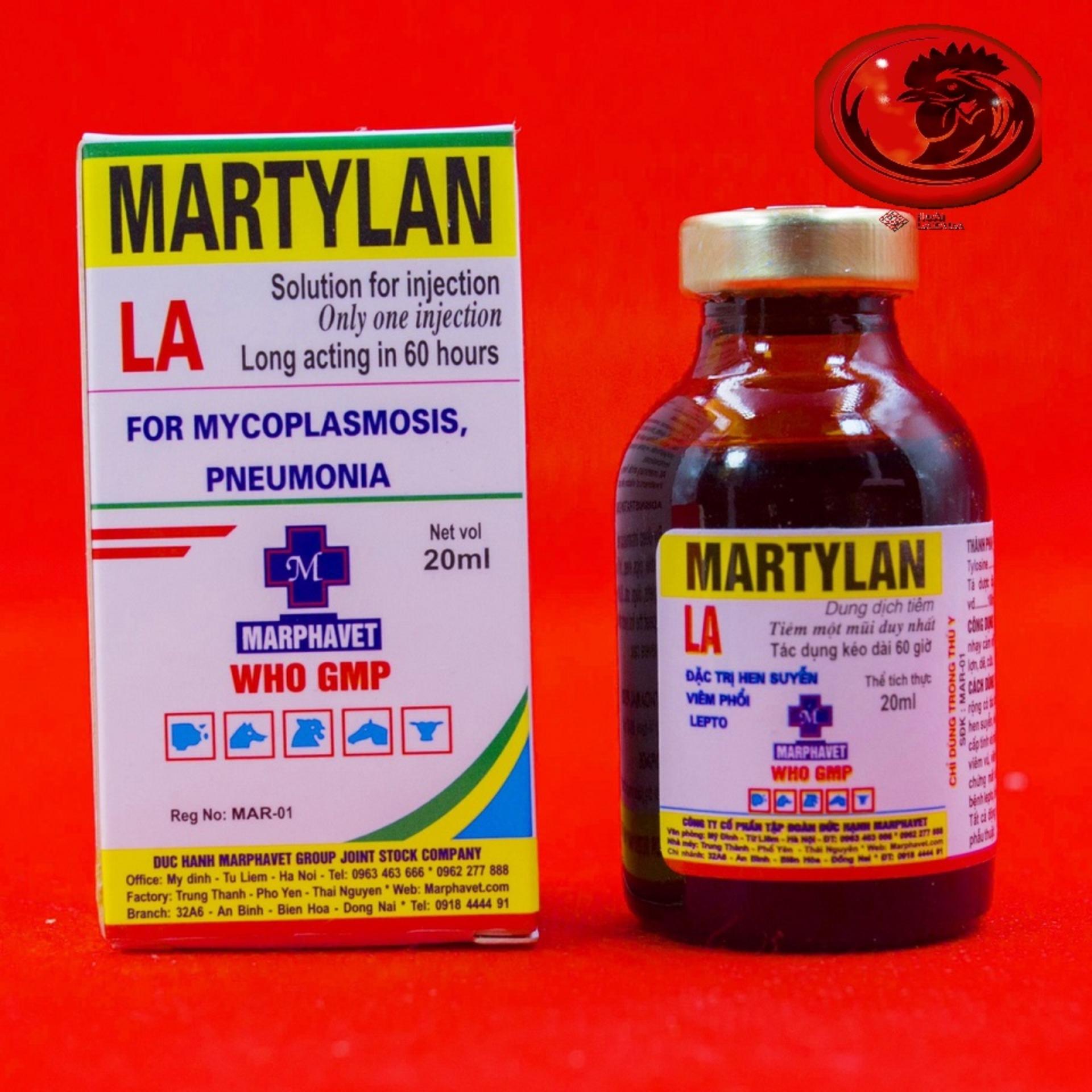 Martylan khò khè cho gà đá