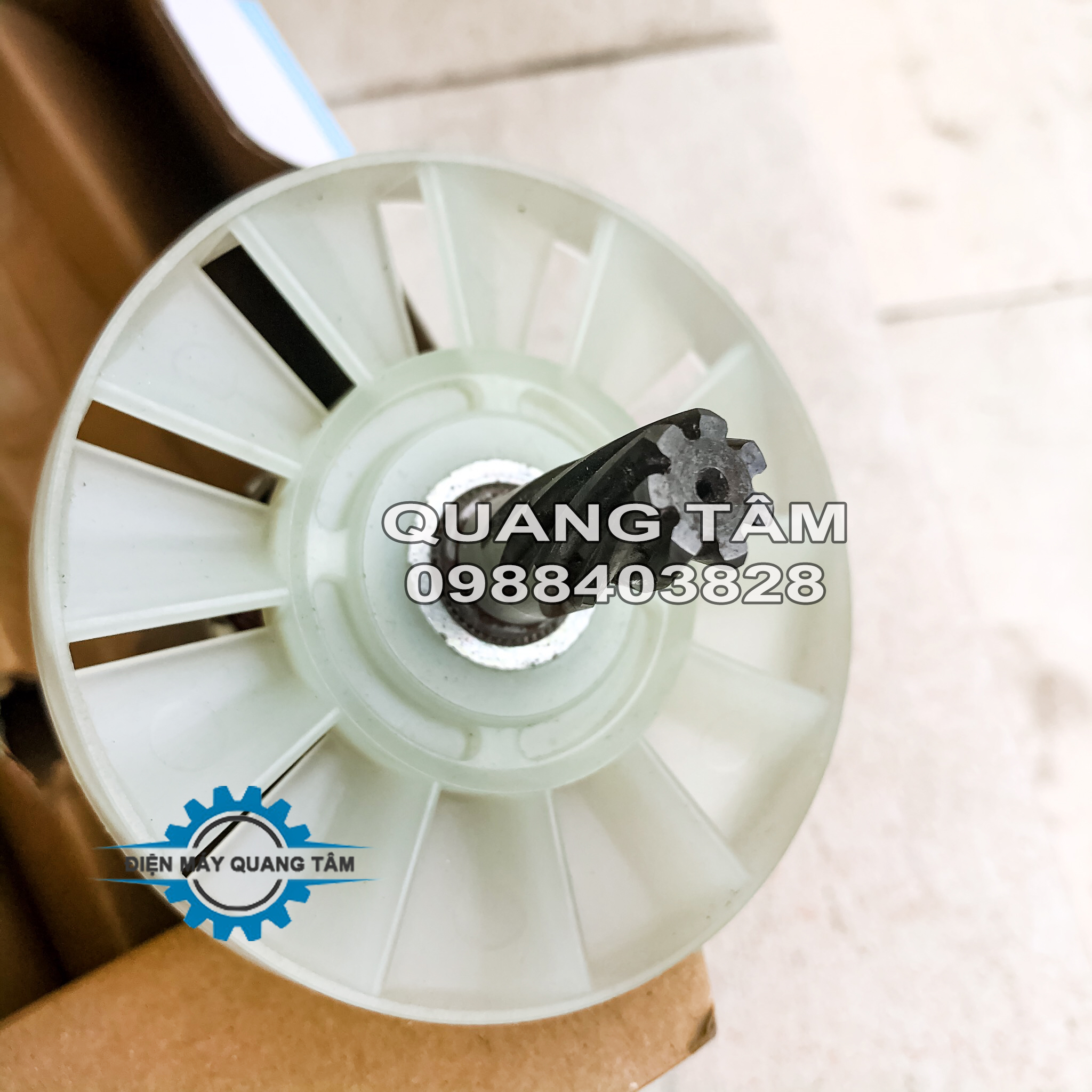 Rotor (Roto - Rô) DCA 7 Răng lắp Máy Đục Bê Tông dòng 0810 (Máy Đục 17 ly - 17mm) [Chính Hãng]
