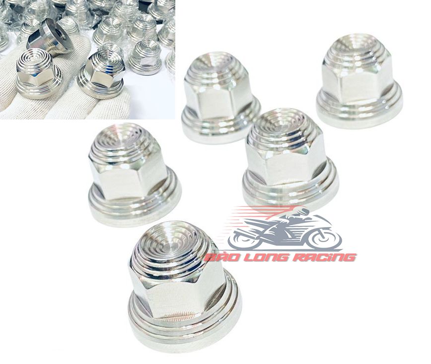 Tán thái salaya 14li inox 304 gắn xe máy hàng chất lượng đúng inox 304