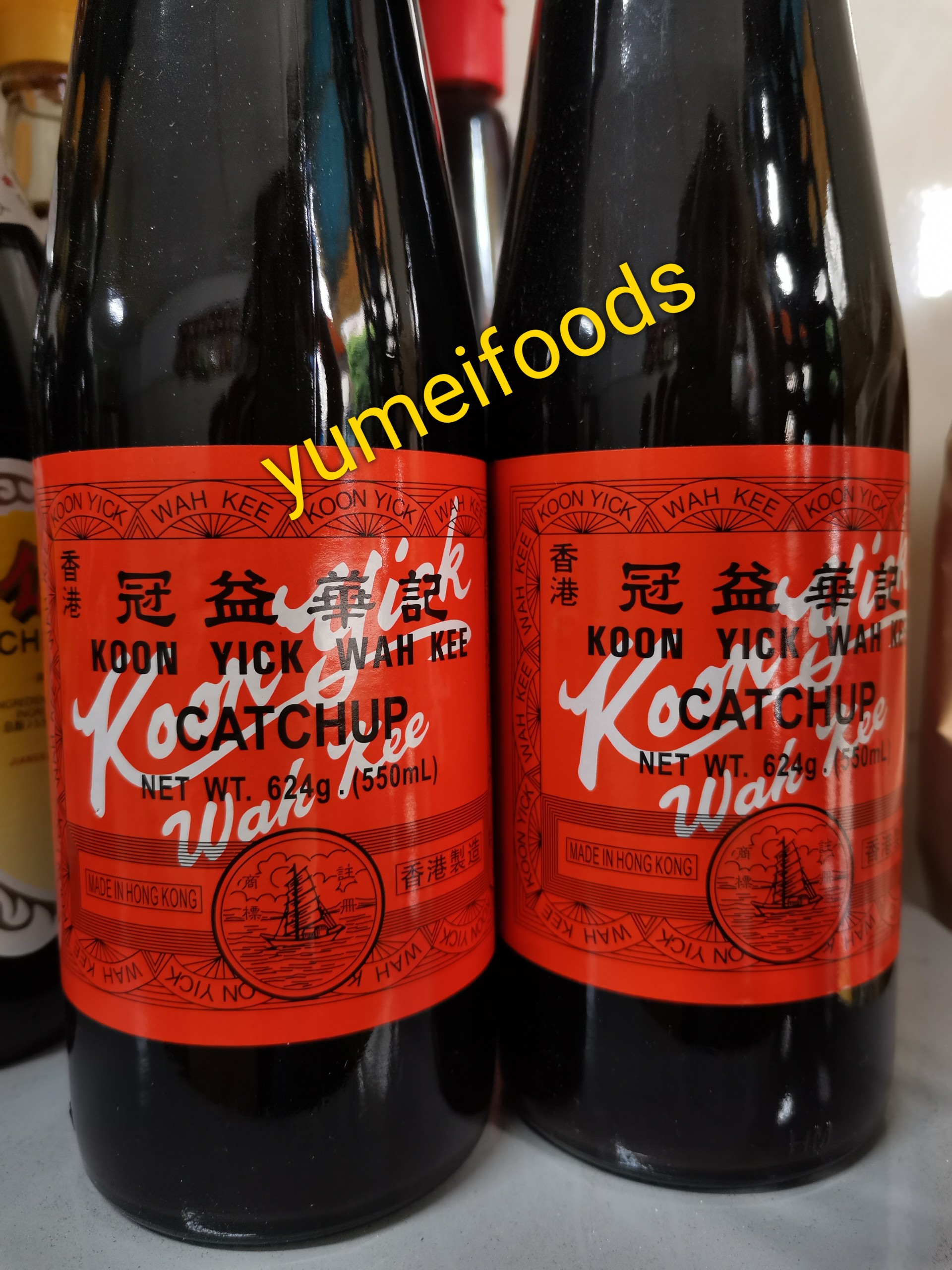 Giấm Dấm Catchup Koon Yick Wah Kee 550ml