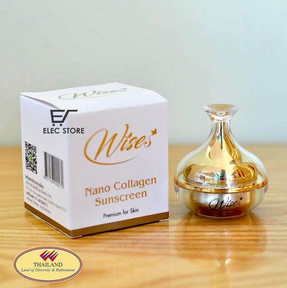 [HCM][ CHỐNG NẮNG HIỆU QUẢ] Kem Chống Nắng Wise Nano Collagen Sunscreen Thái Lan 12g-[ 12.12 Hot Deals ]