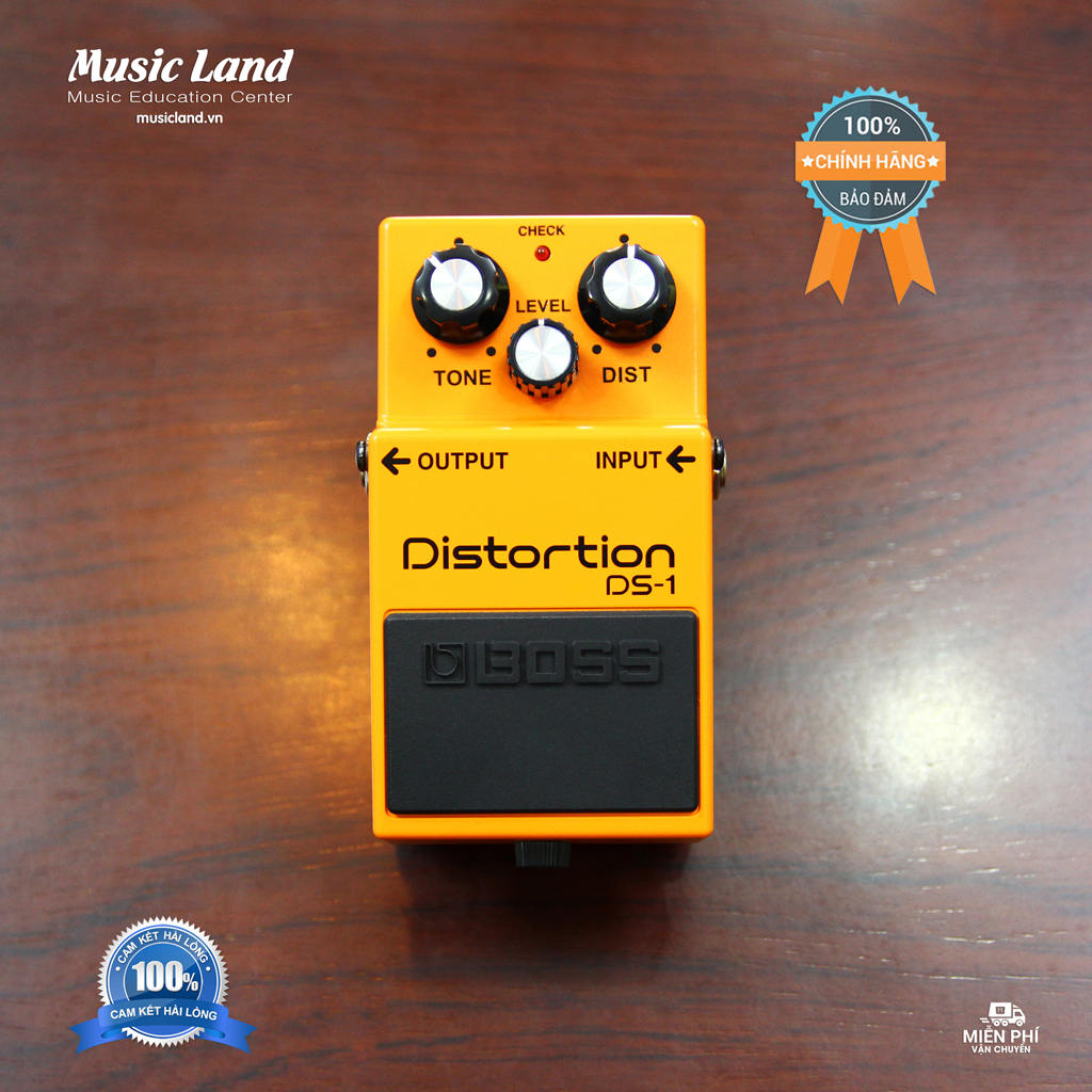Phơ Đàn Guitar Điện Boss Distortion DS-1 Chính Hãng