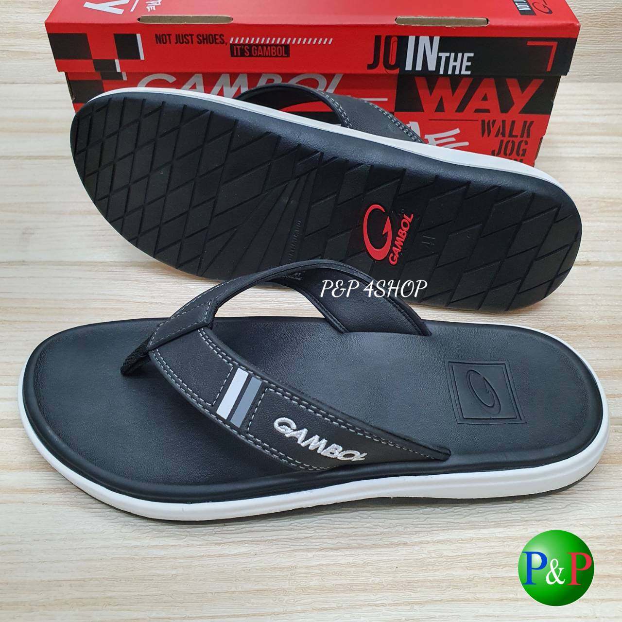 [GAMBOL] Dép Kẹp Nam GW 41129 แท้จริง Gambol Thái Lan (Size40-44)