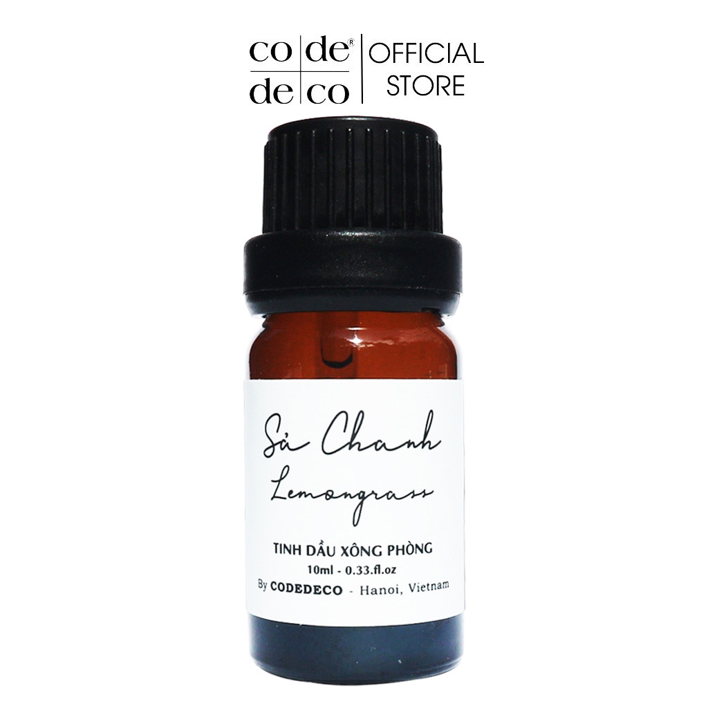 Tinh dầu khuếch tán Code Deco Sả Chanh 10ml