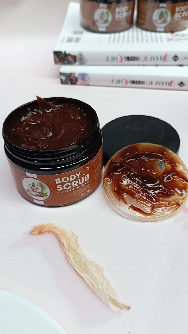 Tẩy da chết toàn thân coffe - dừa
