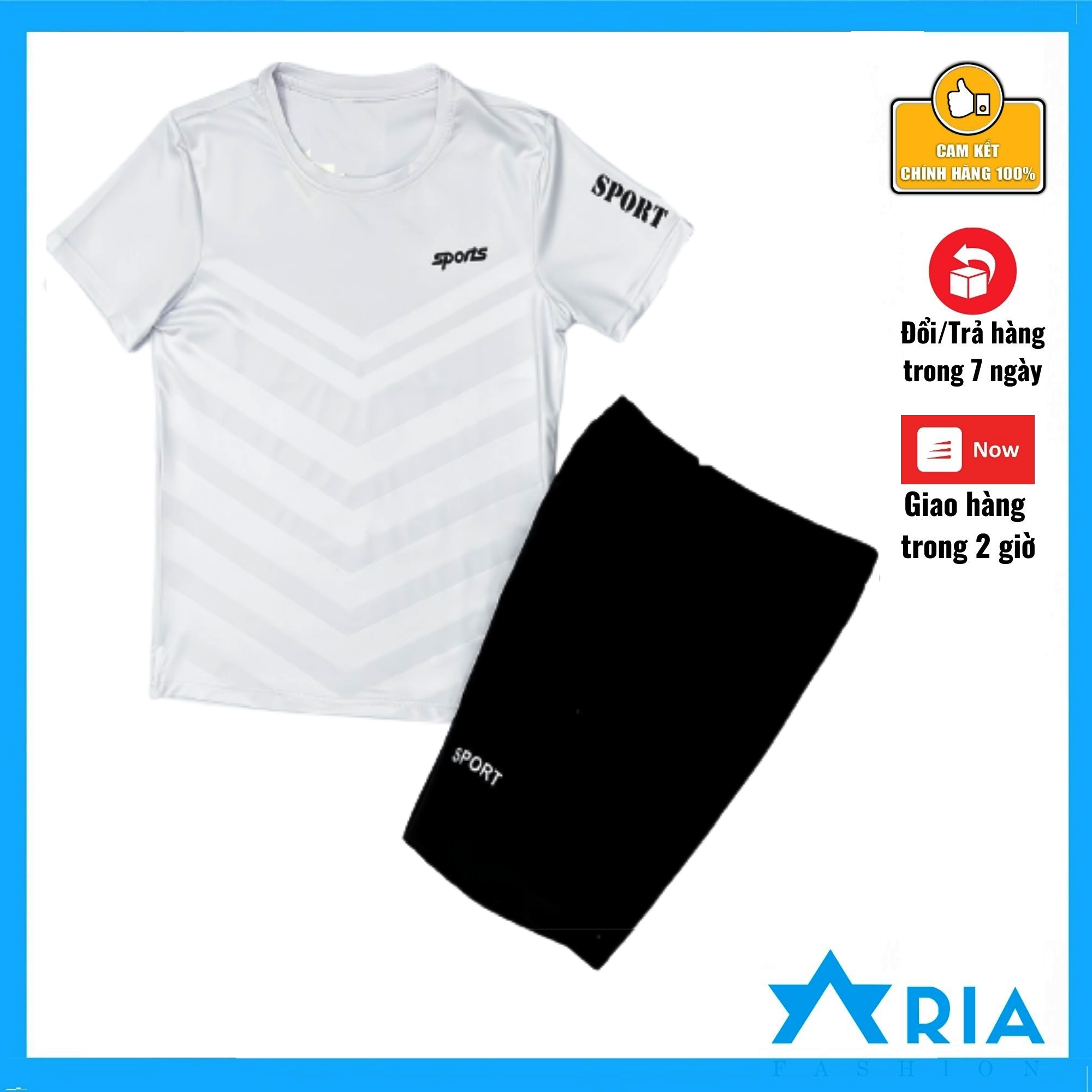 Bộ quần áo thể thao cho dãn 4 chiều 2 màu CR7